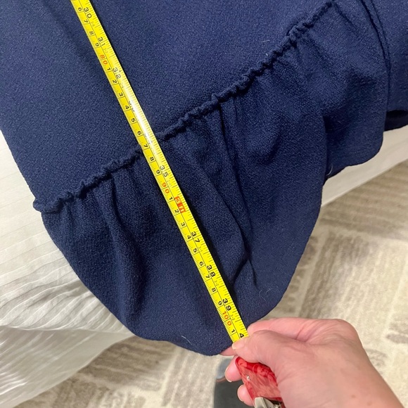 A Pea in the Pod Maternity dress size small in navy blue color. - Picture 5 of 16